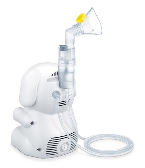 Beurer IH-24 KIDS Inhalador para Niños con Tecnología de Aire Comprimido para Asma y Resfriados, Ideal para Bebés y Niños